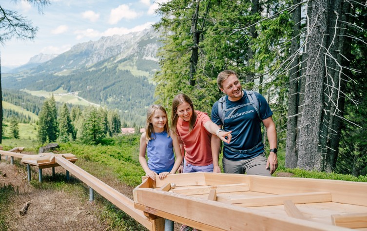 Kugelbahn Wanderweg